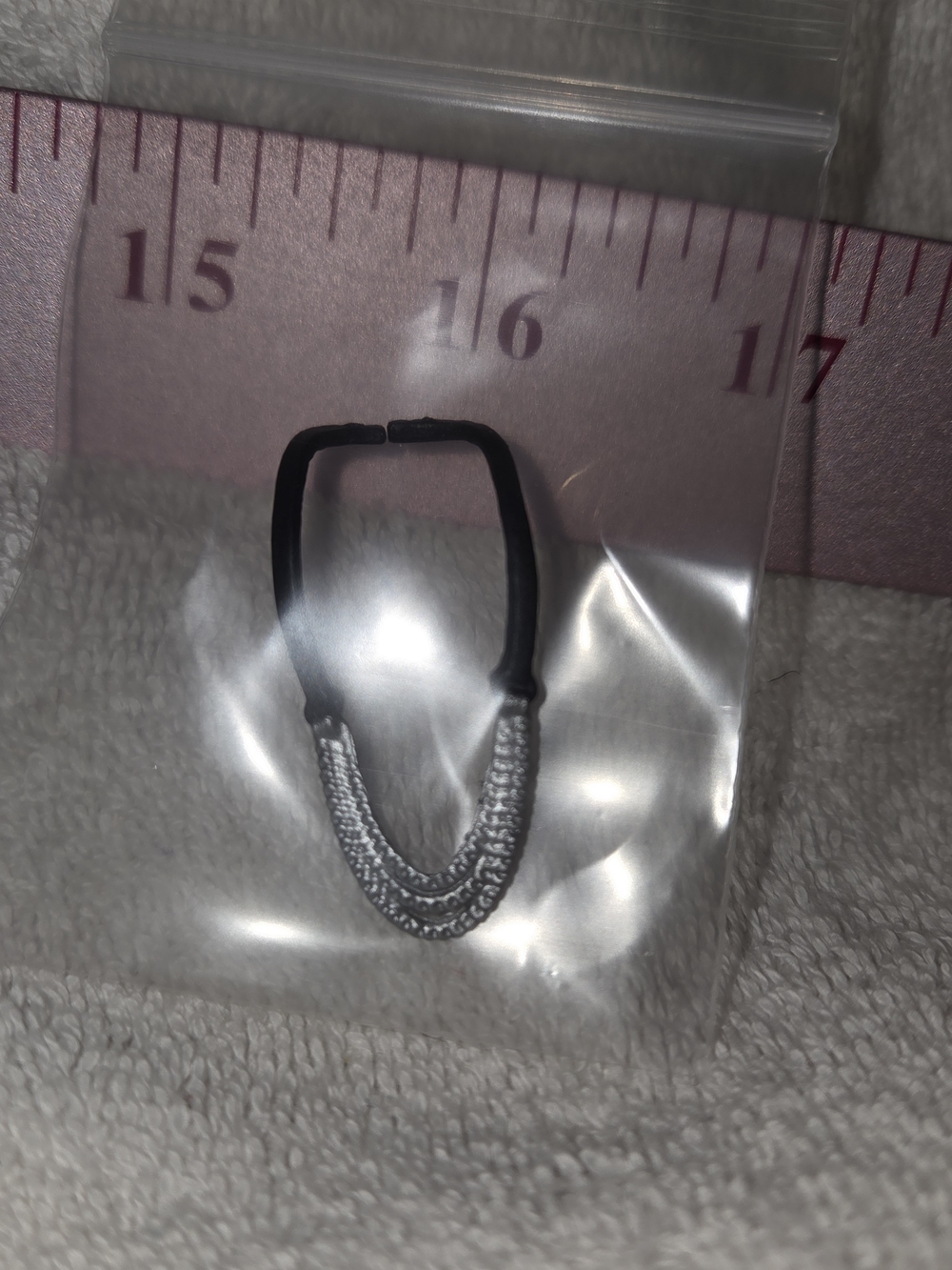 Mattel Monster High Spectra Black and Silver Doll Necklace
